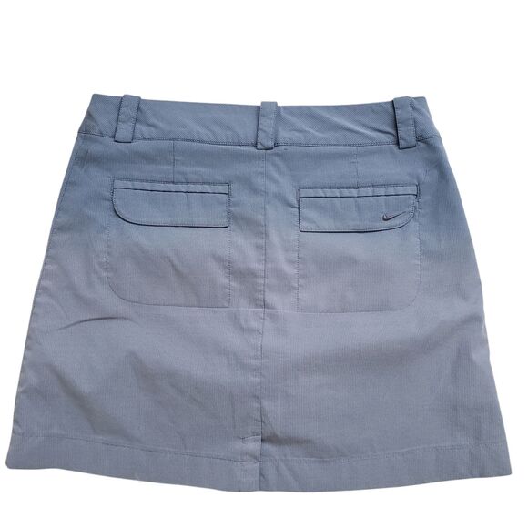 Nike Golf Dri Fit Skort Skirt Womens 6 Blue Ombre Performance Lined Shorts - Picture 8 of 8